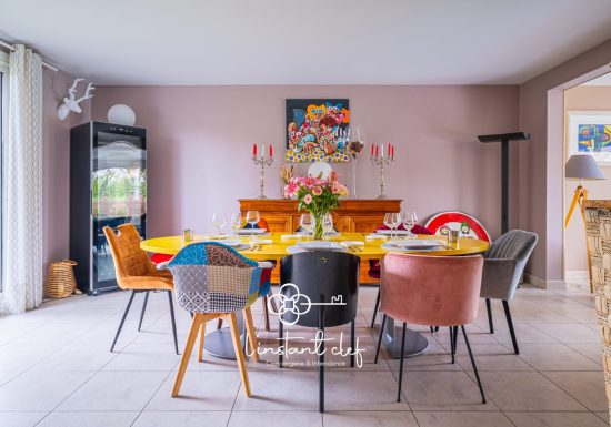 Havre familial avec piscine à deux pas du Mans