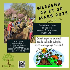 CBON CBIO – Ateliers Nature, Permaculture & Cosmétiques