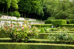 Jardins du château de Poncé sur le Loir