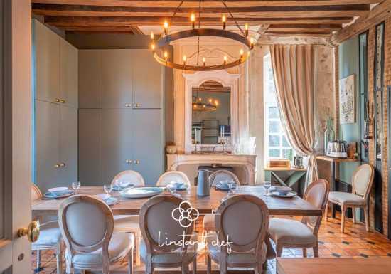 L’Instant Clef – Manoir d’Exception – Piscine & Baby pour 20 Pers.