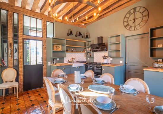 L’Instant Clef – Manoir d’Exception – Piscine & Baby pour 20 Pers.