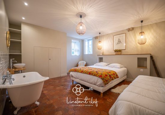 L’Instant Clef – Manoir d’Exception – Piscine & Baby pour 20 Pers.