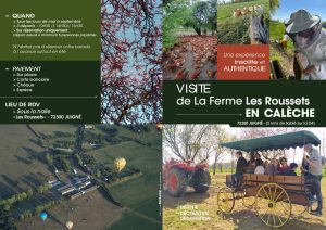 Visite de la Ferme “Les Roussets” en Calèche