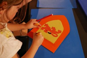Atelier 6-12 ans “Blason du chevalier sylvestre” par le Manoir de la Cour