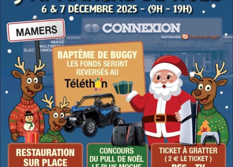 Marché de Noël à Mamers – Magasin Connexion
