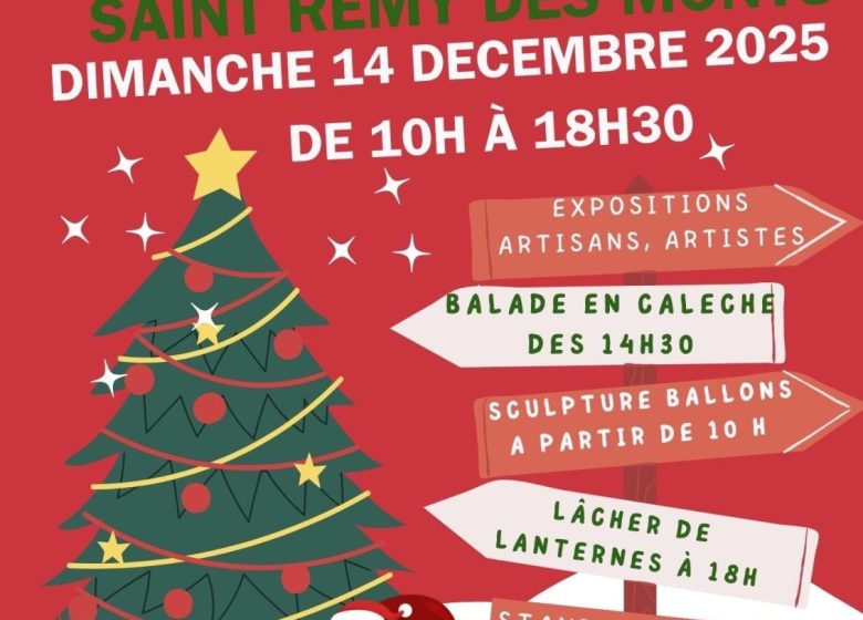 Marché de Noël à Saint Rémy-des-Monts
