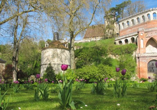 Jardins du château de Poncé sur le Loir