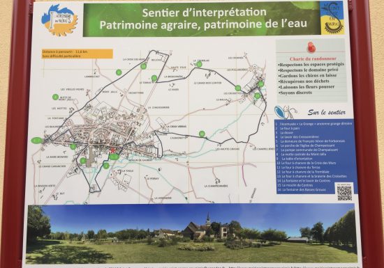 SENTIER D’INTERPRÉTATION “PATRIMOINE AGRAIRE, PATRIMOINE DE L’EAU”