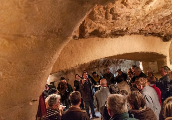 Visite de la cave Bacchus au Domaine Lelais