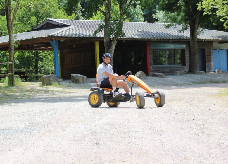 Location kart à pédales à Brûlon
