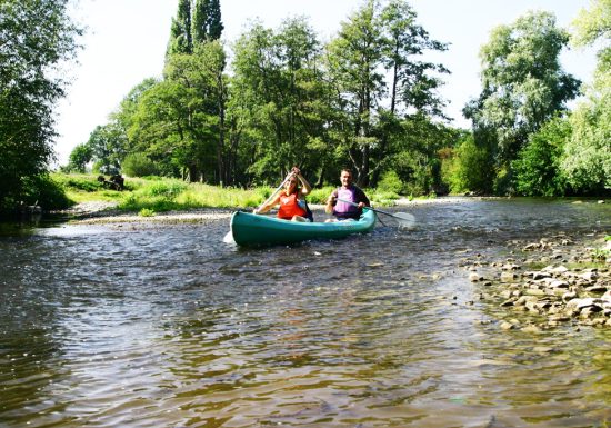 Canoe kayak with Alpes Mancelles Aventures