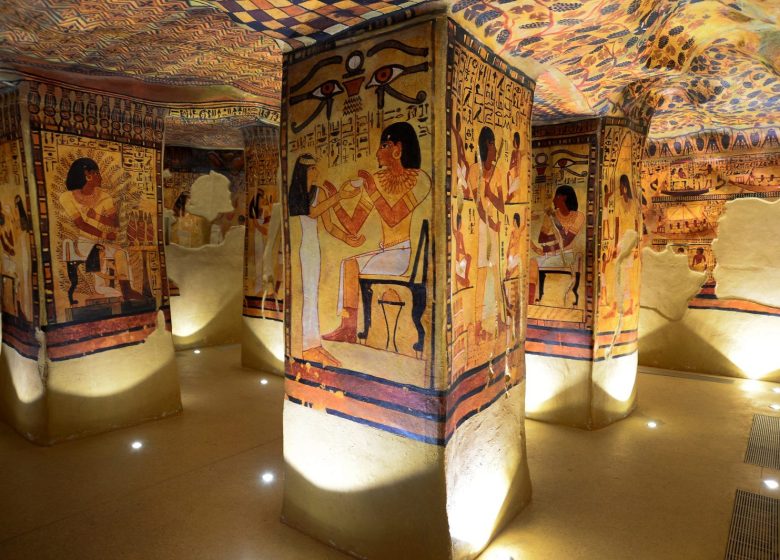 Visite guidée de la galerie égyptienne