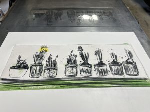 Stage de gravure et impression