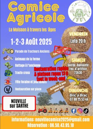 Comice agricole à Neuville sur Sarthe