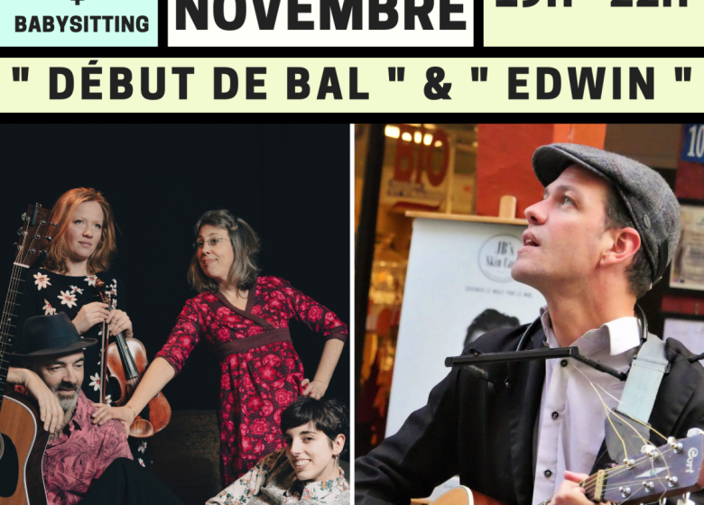 Apéro’Concerts avec “Edwin” et “Début de bal”