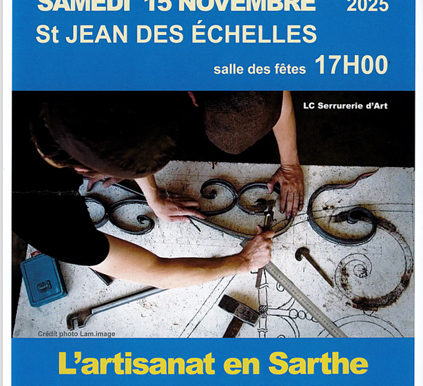 Conférence “L’artisanat en Sarthe”