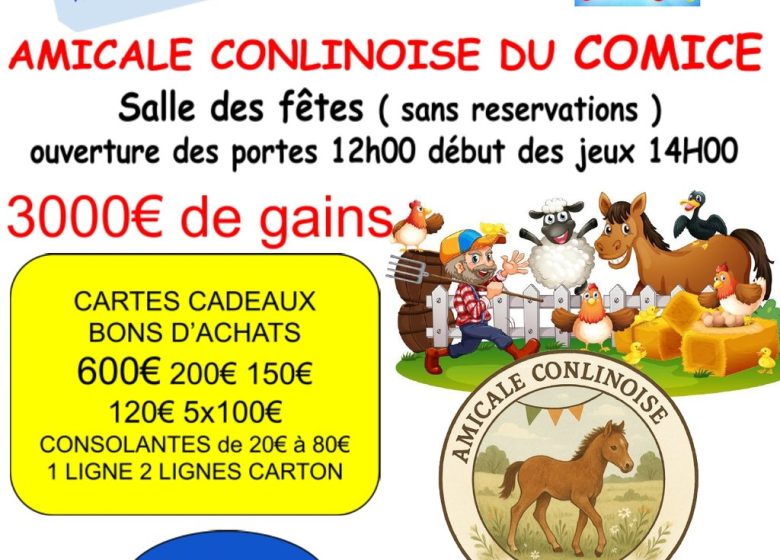Loto du Comice agricole de Conlie