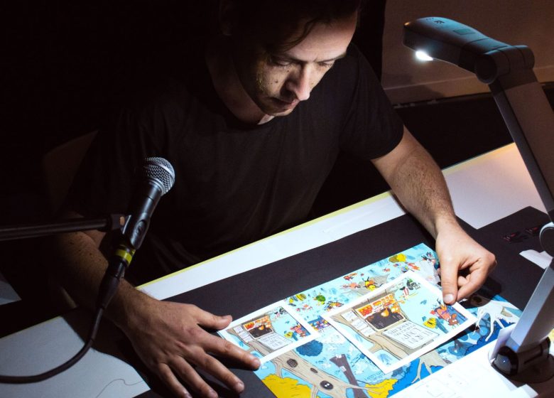 « LE LOUP EN SLIP » – Théâtre, bruitage & bande dessinée – Collectif Grand Vacarme – création 2026