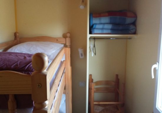 Le Sans Souci campsite – 6 person wooden cottage