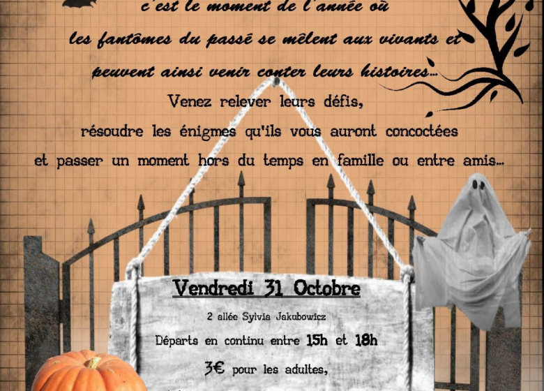 Escape game Halloween