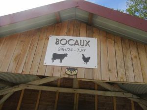 Vente de bocaux à La Ferme Des Roussets