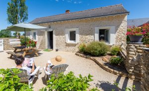 Gîte de groupe avec salle de réception
