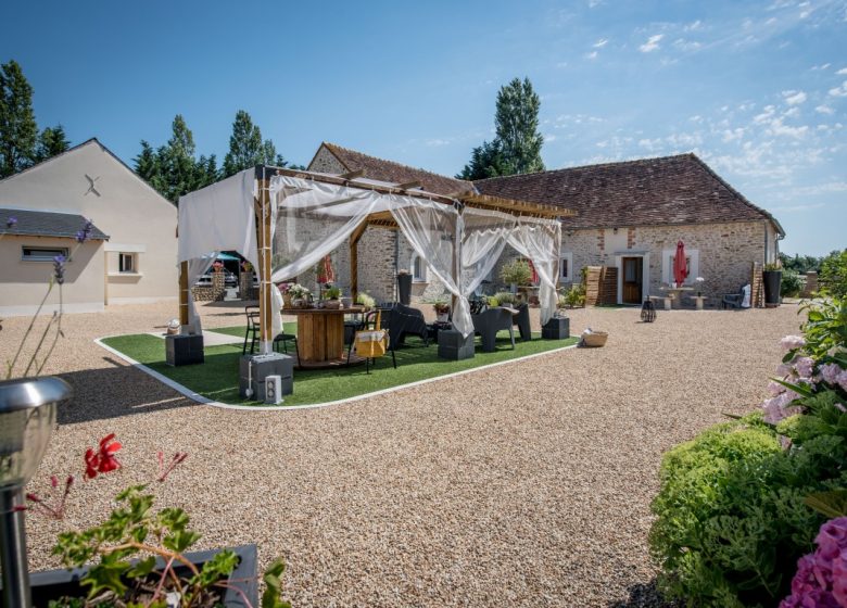 Gîte de groupe avec salle de réception