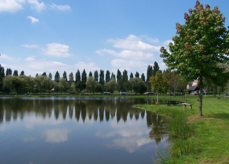Saint-Paul-le-Gaultier fishing pond