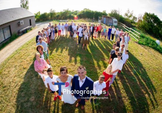 Gîte de groupe avec salle de réception