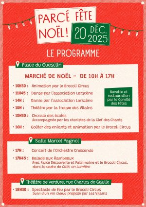 Parcé-sur-Sarthe fête Noël