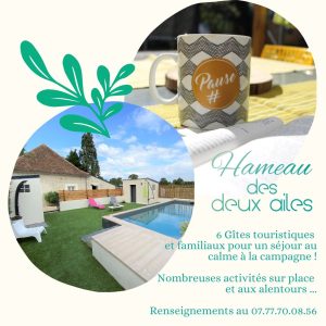 Gîte de groupe avec salle de réception