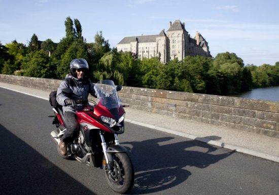 Balade à moto de Sablé-sur-Sarthe à la Chartre-sur-le-Loir