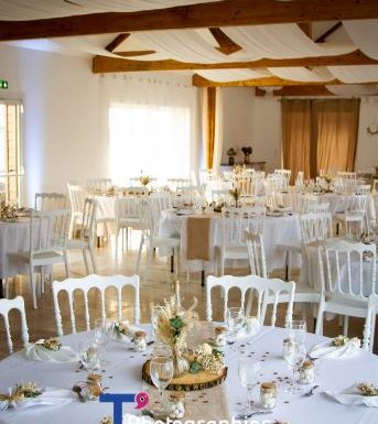 Gîte de groupe avec salle de réception