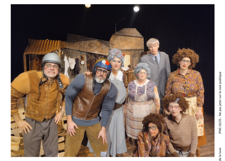 Spectacle “Le grand jour” par le Gang des Tombés de la Lune