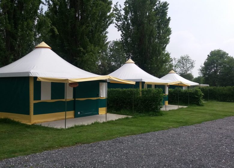 Val de Sarthe campsite – bungalows tents