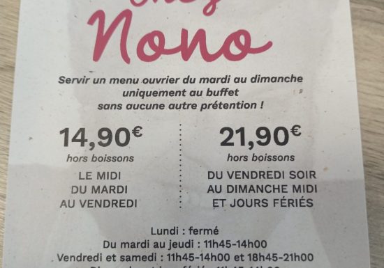 Restaurant Chez Nono