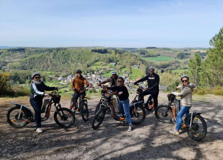 Balade en trottinette électrique au départ du Lac de Sillé